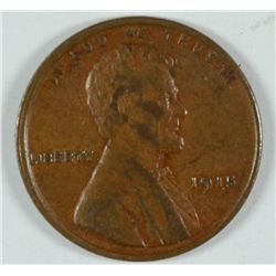 1915 LINCOLN CENT XF/AU
