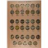 Image 2 : NICE SET OF JEFFERSON NICKELS: 1964 THRU B1989 BU AND PROOFS IN DANSCO ALBUM
