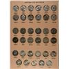 Image 6 : NICE SET OF JEFFERSON NICKELS: 1964 THRU B1989 BU AND PROOFS IN DANSCO ALBUM