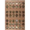 Image 2 : SET OF BU & PROOF ROOSEVELT DIMES: 1946-1999 MISSING 55-P  IN DANSCO ALBUM, NICE