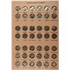 Image 4 : SET OF BU & PROOF ROOSEVELT DIMES: 1946-1999 MISSING 55-P  IN DANSCO ALBUM, NICE