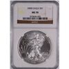 Image 1 : 2008 AMERICAN SILVER EAGLE, NGC MS-70
