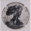 Image 2 : 2012-S $1.00 AMERICAN SILVER EAGLE, REVERSE PROOF, NGC  PROOF-70!  TROLLEY LABEL
