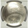 Image 3 : 2014 BASEBALL HALL OF FAME SILVER DOLLAR, NGC MS-70!  WOW!!