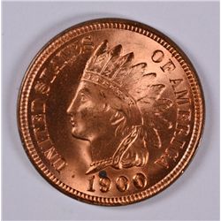1900 INDIAN CENT MS-65 RED