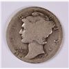 Image 1 : 1916-D MERCURY DIME GOOD, MARKS ON OBVERSE