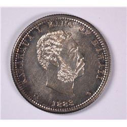 1883 HAWAII QUARTER MS-64