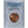 Image 1 : 1855 LARGE CENT PCGS MS-65 RED !!! (UPRIGHT 55) RALLS COLLECTION