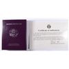 Image 3 : 1990 PROOF AMERICAN SILVER EAGLE IN NICE ORIGINAL PACKAGING/COA