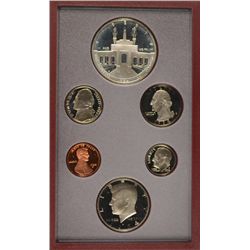 1984 U.S. PRESTIGE SET, NICE ORIG. PACKAGING/CERT FEAT 84 OLYMPICS SILVER DOLLAR