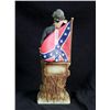 Image 3 : CIVIL WAR CONFEDERATE GENERAL STUART PORCELAIN DECANTER