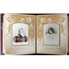 Image 3 : LARGE VICTORIAN ERA PHOTO ALBUM WITH 35 PHOTOS