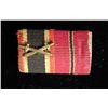 Image 1 : NAZI RIBBON BAR-ORIG-RUSSIAN FRONT & WAR MERIT W/SWORDS