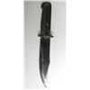 Image 3 : OLD METAL CAST GRIP BOWIE KNIFE-INDENTED GRIP