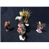 Image 2 : FOUR PATRIOTIC EAGLE STATUES