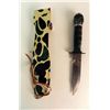 Image 2 : VINTAGE HUNTING/SURVIVAL FIGHTING KNIFE-SHEATH, COMPASS