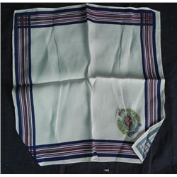 WWII BRITISH ROYAL ENGINEER SWEETHEART HANKIE-RAYON-12"