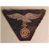 Image 2 : NAZI LUFTWAFFE M43 CAP EAGLE, SWASTIKA AND COCKADE