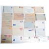 Image 1 : Lot of 21 Letters Different Berlin WWII Military Zones