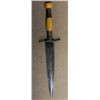 Image 2 : ENGRAVED GERMAN MADE NAVAL DIRK WITH SCABBARD