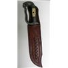 Image 8 : VINTAGE MEXICAN BOWIE KNIFE-DOUBLE ETCHED W/SCABBARD