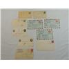 Image 1 : LOT 10 ASSORTED ENVELOPES LETTER STAMPS