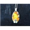Image 1 : DECORATIVE RESIN SPOON PENDENT NECKLACE