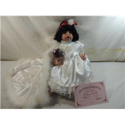 PRECIOUS HEIRLOOMS FAYZAH SPANOS SNOWY WHITE DOLL