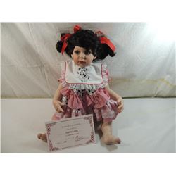 PRECIOUS HEIRLOOMS FAYZAH SPANOS PUPPY LOVE DOLL