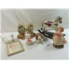Image 1 : LOT 8 ASSORTED VINTAGE DECOR KNICK KNACKS