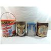 Image 1 : LOT 4 ASSORTED COLLECTIBLE TINS NESTLE, CRACKER JA