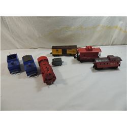 LOT 7 MODEL TRAIN CARS GAGES O & S