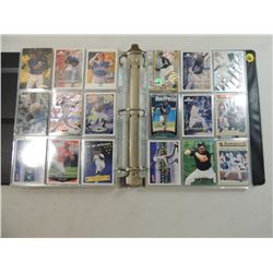 BULK STAR BASEBALL CARD BINDER MIXED