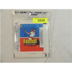 BULK BASEBALL CARD WRAPPERS VINTAGE