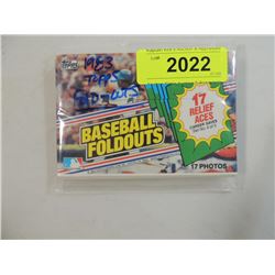 LOT 5 1983 TOPPS FOLD OUTS