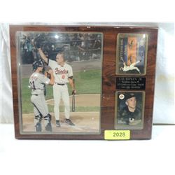 CAL RIPKEN JR PLAQUE PHOTO & CARDS