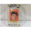 Image 1 : 1958 TOPPS TED WILLIAMS #485 BASEBALL CARD