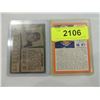 Image 2 : 1990 SCORE ERIC LINDROS & 1971 TOPPS JIM HUNTER