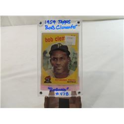 1959 TOPPS BOB CLEMENTE #478 BASEBALL CARD