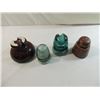 Image 2 : LOT 4 CERAMIC & GLASS INSULATORS