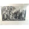Image 2 : CHRIST BLESSING LITTLE CHILDREN FRAMED PRINT