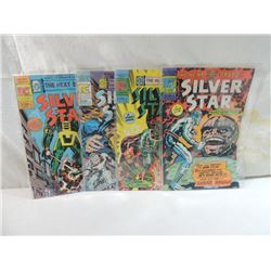 LOT 4 VINTAGE SILVER STAR COMICS