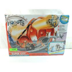 ROBOTS MOTORIZED SUPER CITY PLAYSET