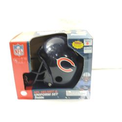 NFL CHICAGO BEARS NFL HELMET & UNIFORM SET