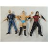 Image 1 : LOT 3 WWE WWF SUPER STAR ACTION FIGURES