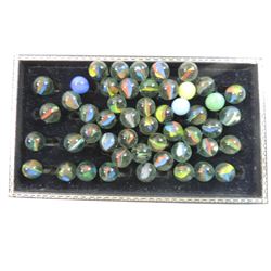 50 VINTAGE MARBLES