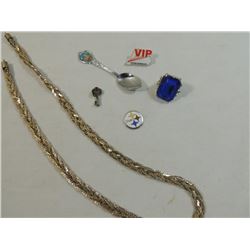 LOT 6 MISC JEWELRY & COLLECTIBLES