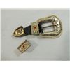 Image 1 : ALPACA MEXICAN SILVER BELT BUCKLE