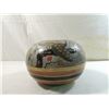 Image 2 : ASIAN METAL VASE PEACOCKS