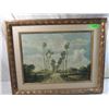 Image 1 : HOBBEMA AVENUE FRAMED LITHOGRAPH